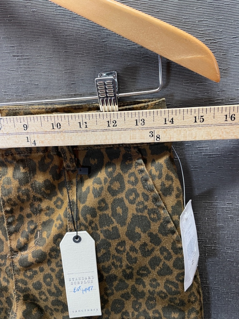 Sanctuary Standard Surplus Leopard Print Skinny Pants in Brown - Picture 4 of 10